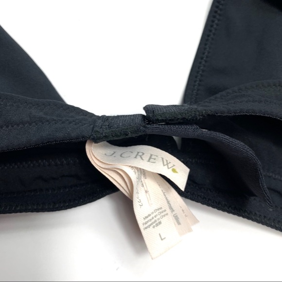 J. Crew Plunge V Neck Bralette Matte Stretch - Picture 5 of 6